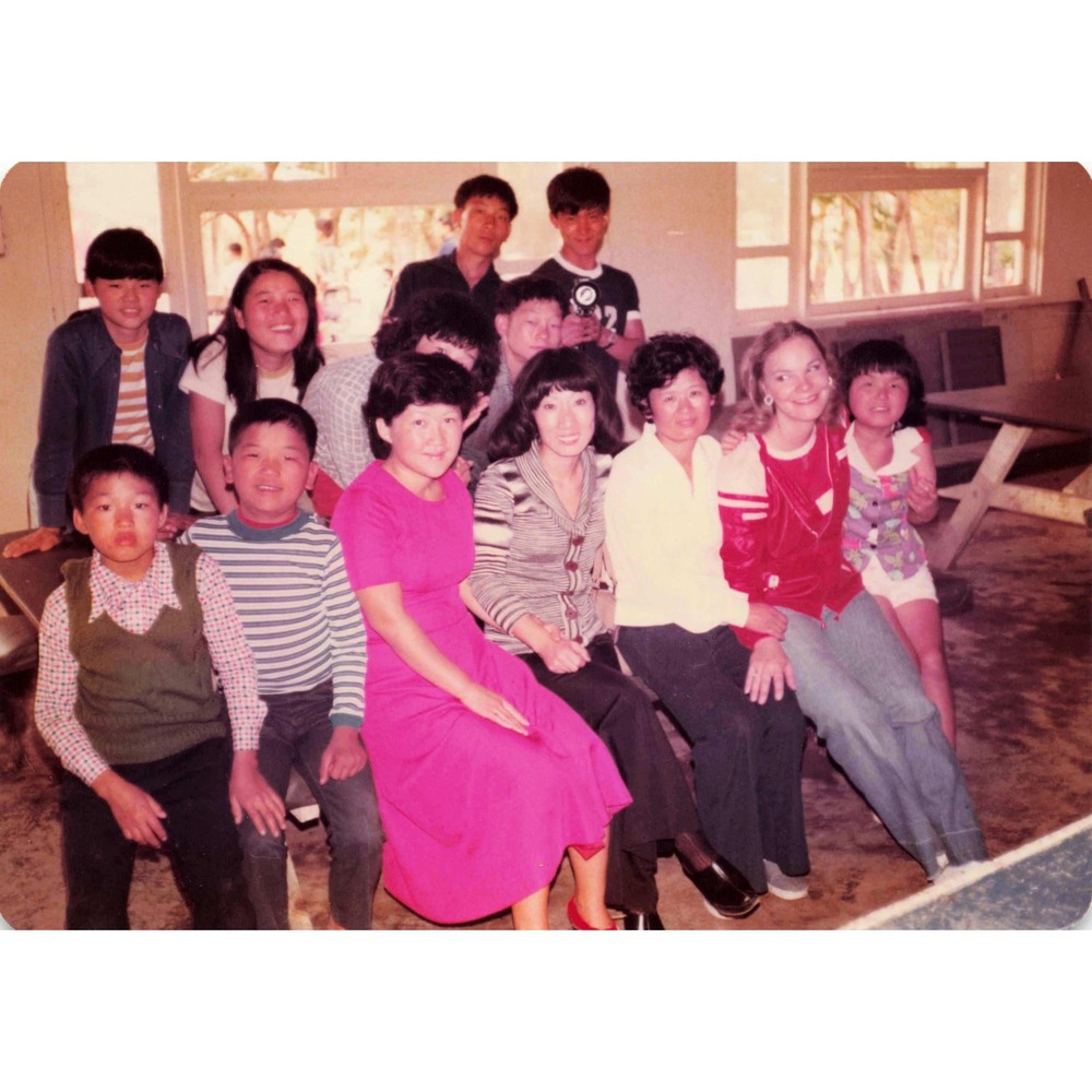 12 Vintage 1980s Osan Air Base Korea USAF Orphanage Visit Photo Lot - Picture 1 of 12